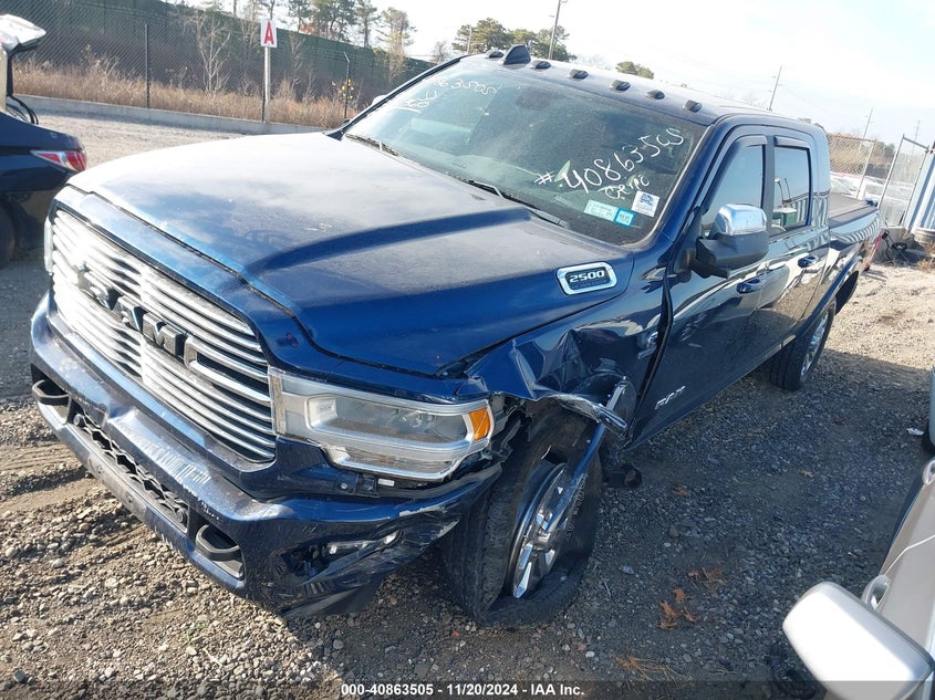 2019 RAM 2500 LARAMIE  4X4 6'4 BOX - 3C6UR5NL7KG677124