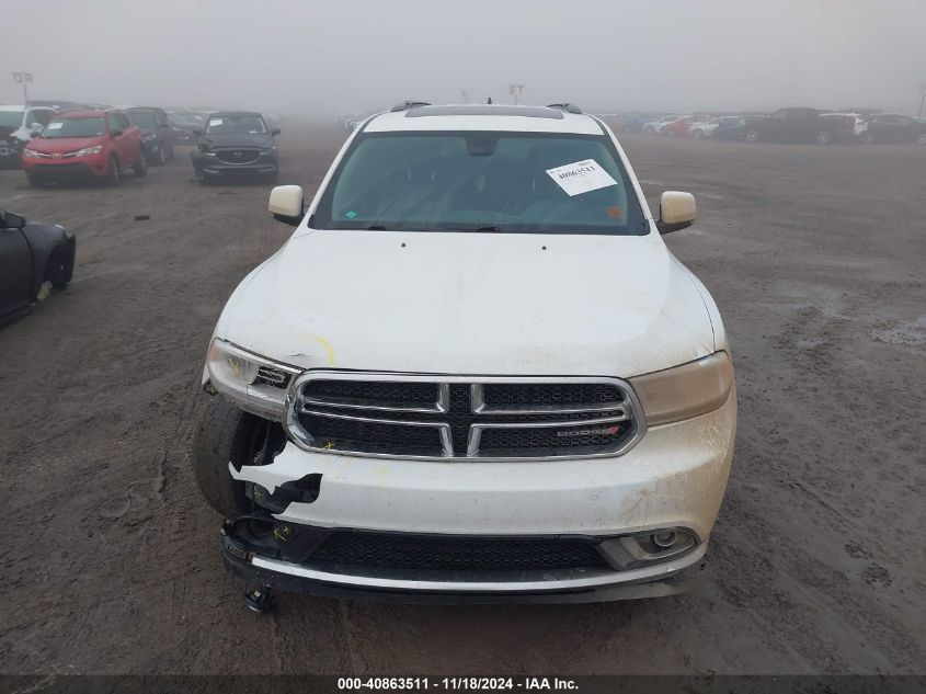 2015 Dodge Durango Limited VIN: 1C4RDJDGXFC110277 Lot: 40863511