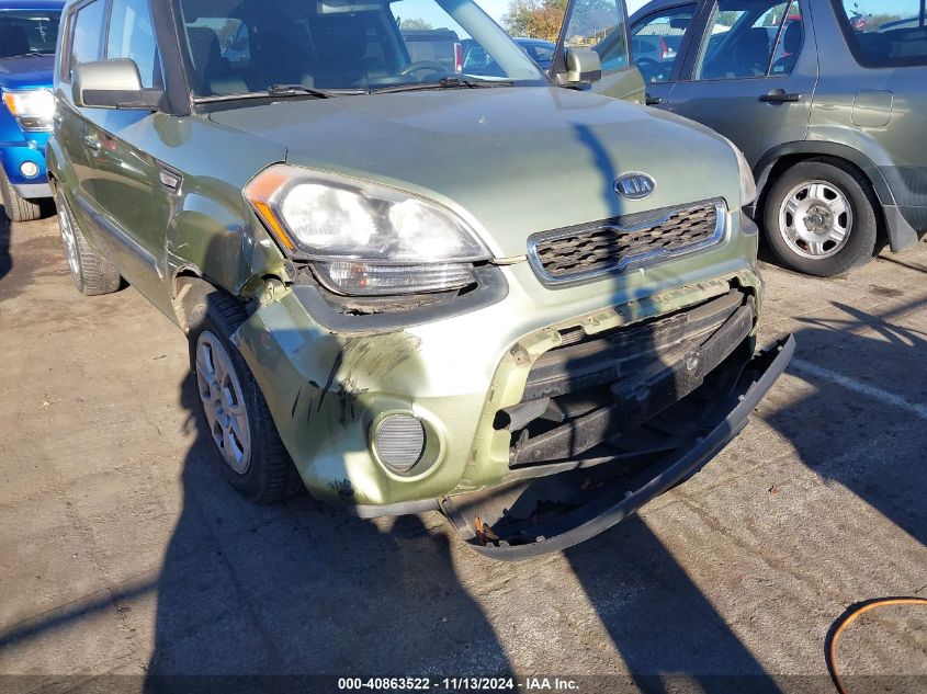 2012 Kia Soul VIN: KNDJT2A53C7433261 Lot: 40863522