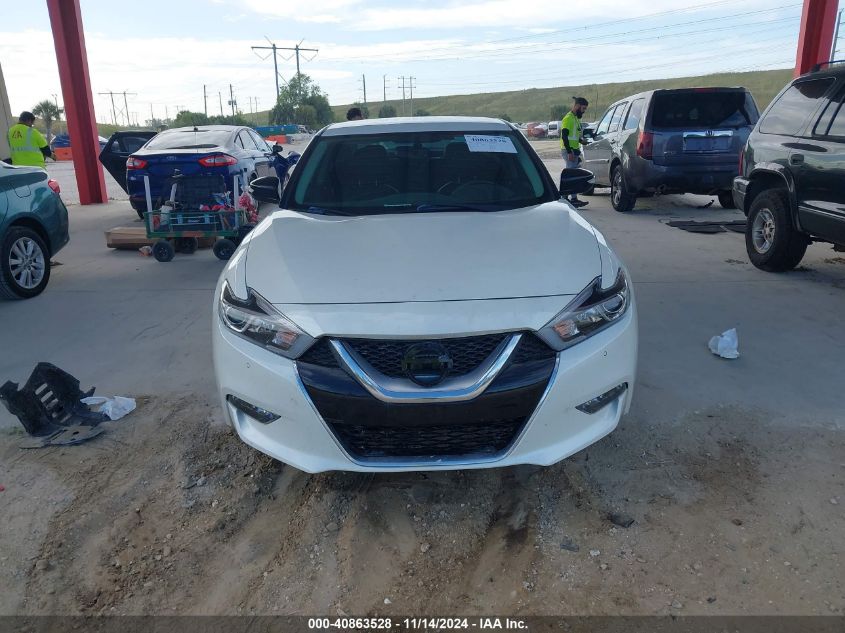 2016 Nissan Maxima 3.5 Sv VIN: 1N4AA6AP4GC428829 Lot: 40863528