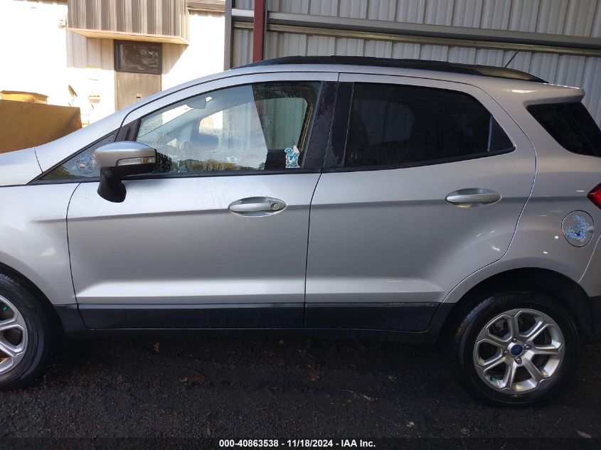 2019 Ford Ecosport Se VIN: MAJ3S2GE1KC253968 Lot: 40863538