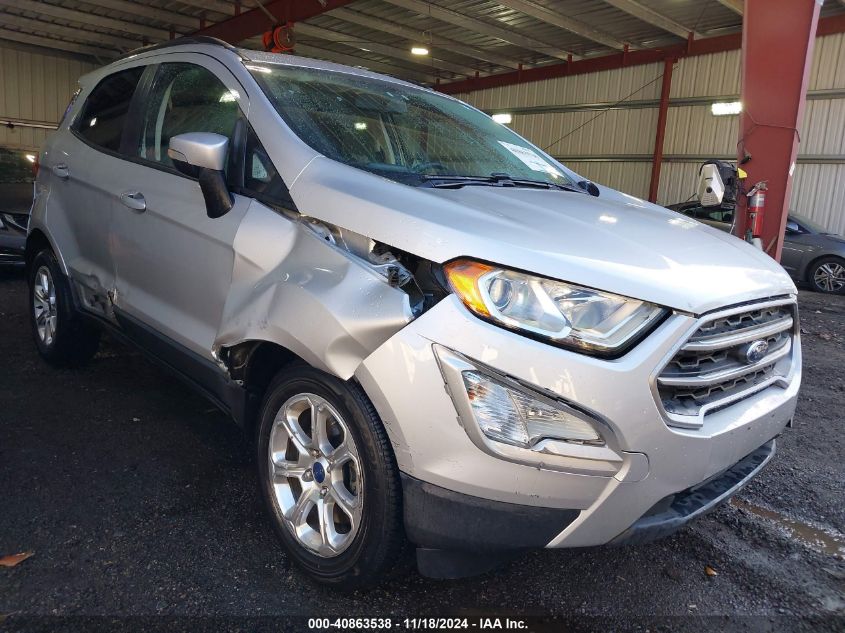 2019 Ford Ecosport Se VIN: MAJ3S2GE1KC253968 Lot: 40863538