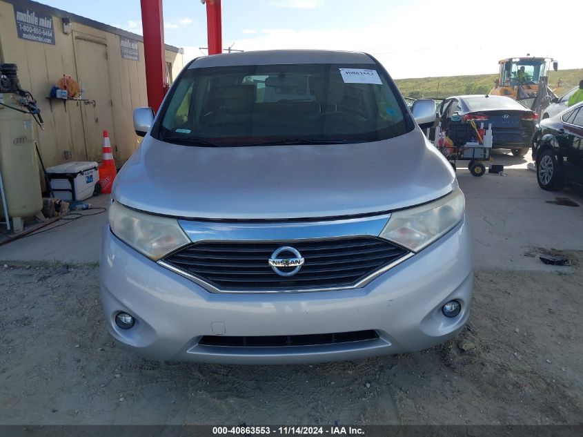 2015 Nissan Quest Platinum/S/Sl/Sv VIN: JN8AE2KPXF9122062 Lot: 40863553