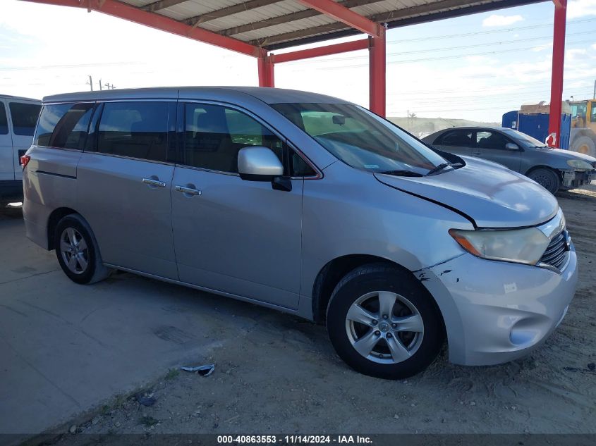 2015 Nissan Quest Platinum/S/Sl/Sv VIN: JN8AE2KPXF9122062 Lot: 40863553