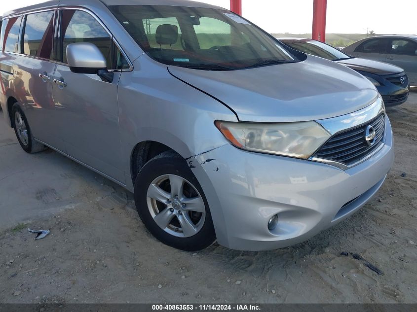 2015 Nissan Quest Platinum/S/Sl/Sv VIN: JN8AE2KPXF9122062 Lot: 40863553