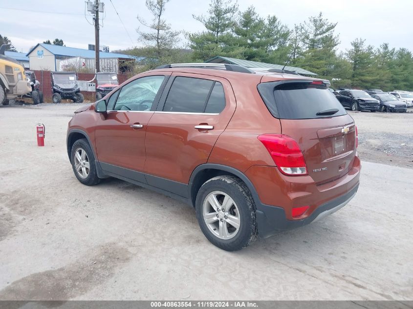 VIN 3GNCJPSB5KL269478 2019 CHEVROLET TRAX no.3