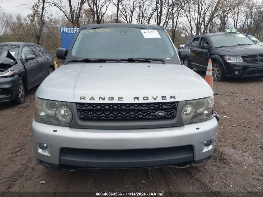 2011 Land Rover Range Rover Sport Hse VIN: SALSK2D43BA270504 Lot: 40863566