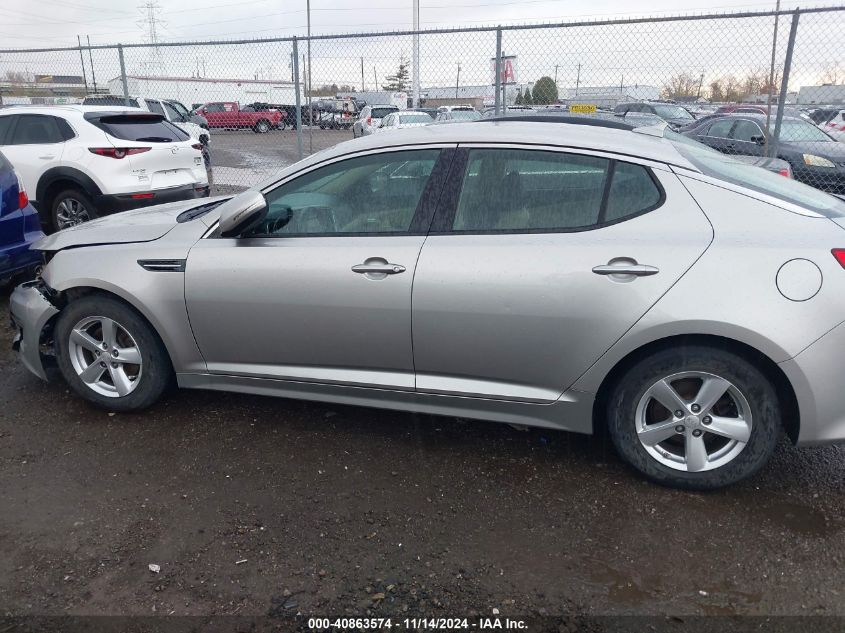 2015 Kia Optima Lx VIN: KNAGM4A78F5556491 Lot: 40863574