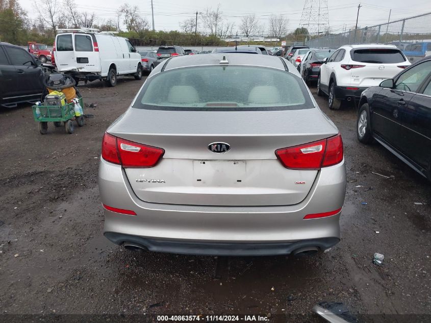 2015 Kia Optima Lx VIN: KNAGM4A78F5556491 Lot: 40863574