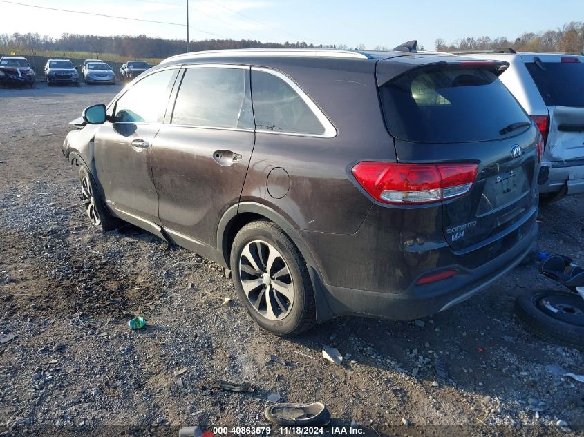 VIN 5XYPHDA58HG311805 2017 KIA SORENTO no.3