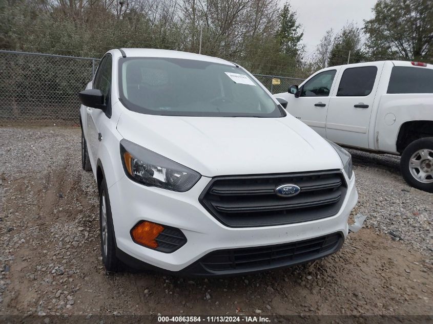 2018 Ford Escape S VIN: 1FMCU0F7XJUD00348 Lot: 40863584