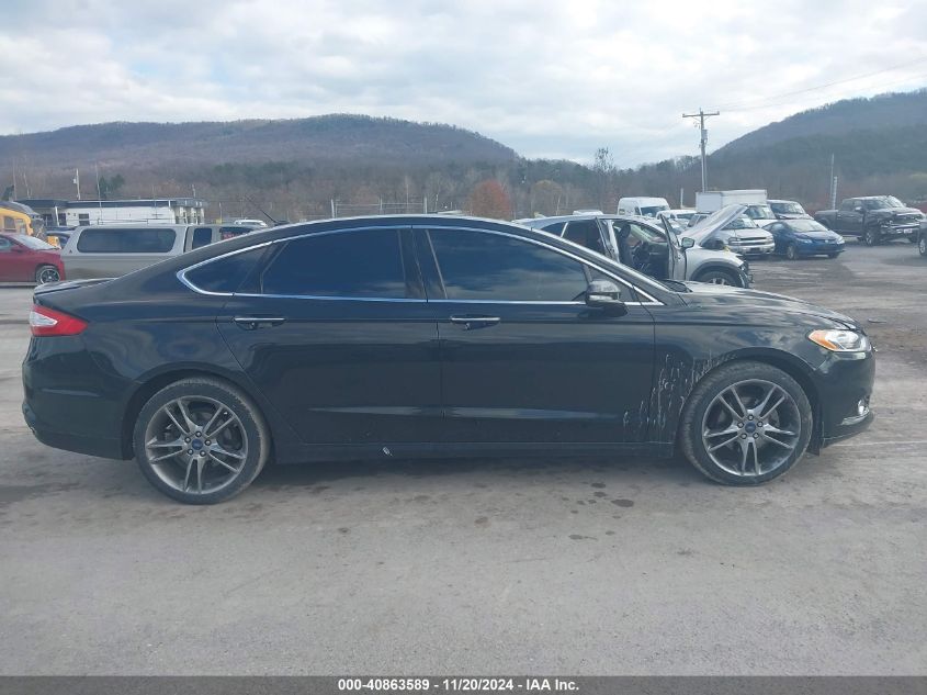 2015 Ford Fusion Titanium VIN: 3FA6P0D96FR101122 Lot: 40863589