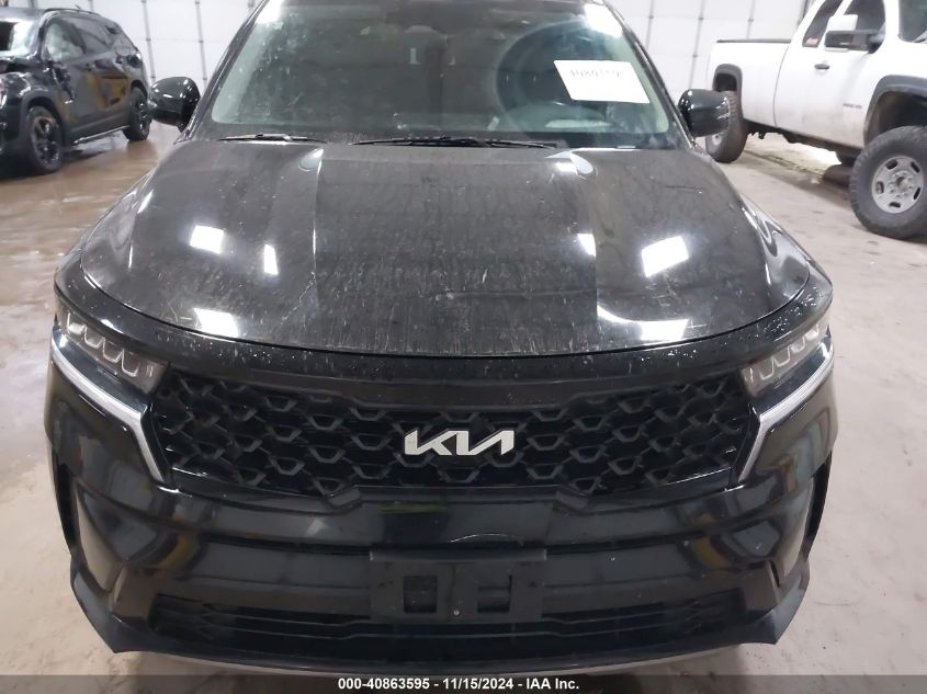 2022 Kia Sorento S VIN: 5XYRL4LC6NG079185 Lot: 40863595