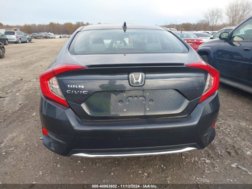 2019 Honda Civic Ex VIN: 19XFC1F37KE012732 Lot: 40863602