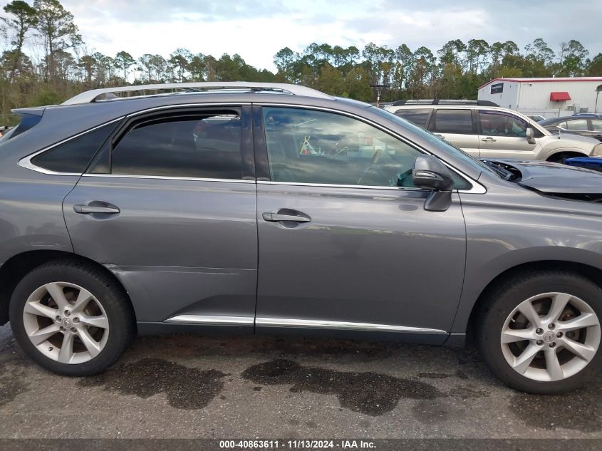 2012 Lexus Rx 350 VIN: 2T2BK1BA8CC140768 Lot: 40863611