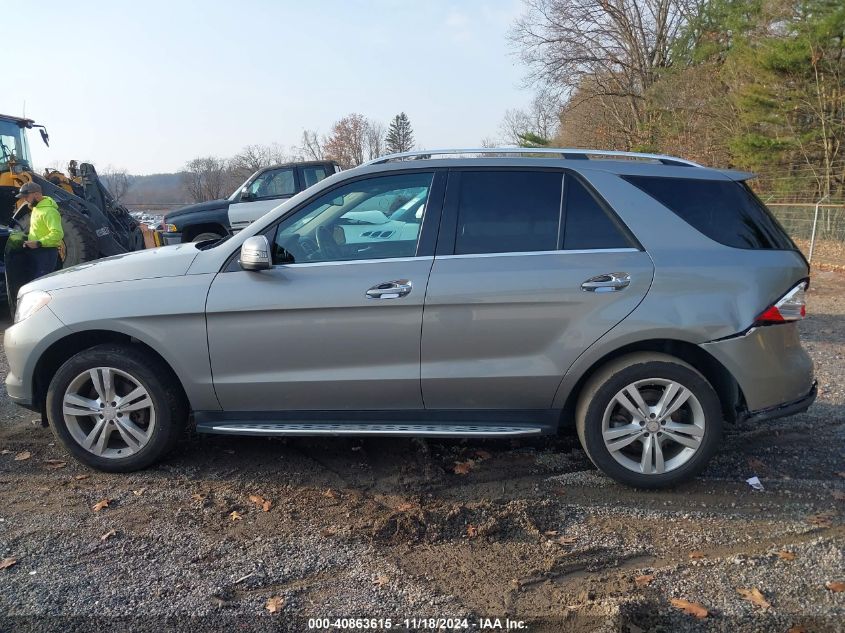 2015 Mercedes-Benz Ml 350 4Matic VIN: 4JGDA5HB2FA522628 Lot: 40863615