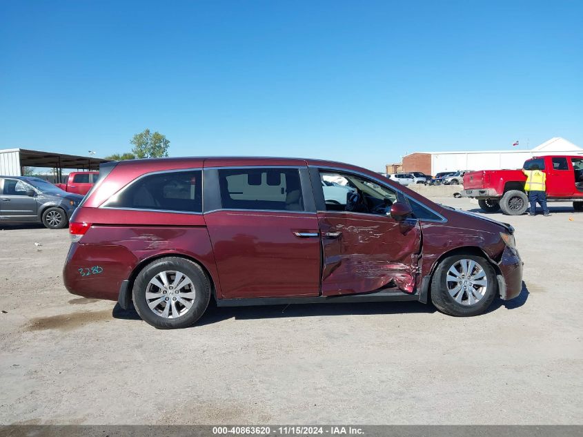 2016 Honda Odyssey Ex-L VIN: 5FNRL5H64GB054126 Lot: 40863620