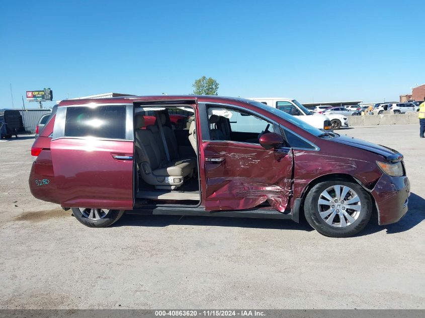 2016 Honda Odyssey Ex-L VIN: 5FNRL5H64GB054126 Lot: 40863620