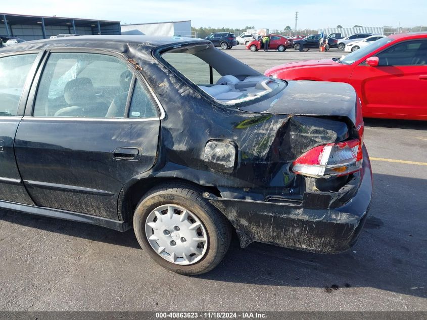 2001 Honda Accord 2.3 Lx VIN: 1HGCG56401A034338 Lot: 40863623