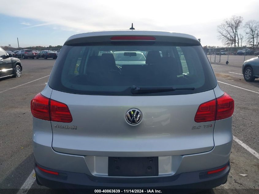 2013 Volkswagen Tiguan S VIN: WVGAV7AX8DW55417 Lot: 40863639