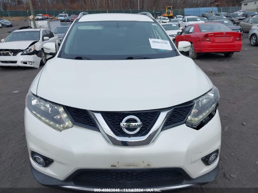 2015 Nissan Rogue Sl VIN: 5N1AT2MT5FC867389 Lot: 40863648