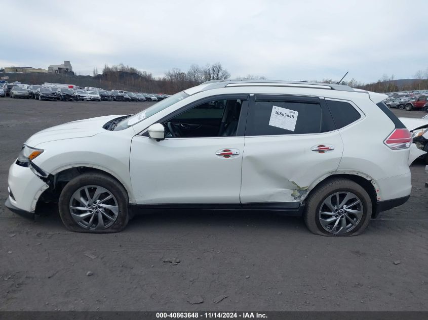 2015 Nissan Rogue Sl VIN: 5N1AT2MT5FC867389 Lot: 40863648