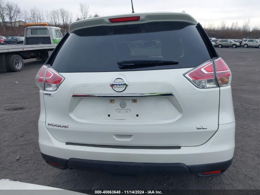 2015 Nissan Rogue Sl VIN: 5N1AT2MT5FC867389 Lot: 40863648