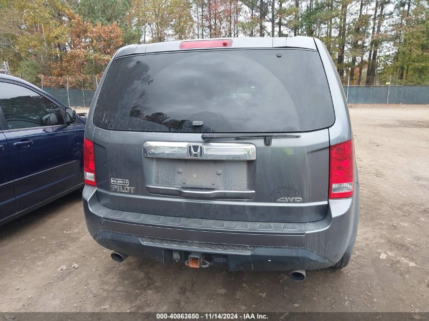 2013 Honda Pilot Ex-L VIN: 5FNYF4H56DB021953 Lot: 40863650