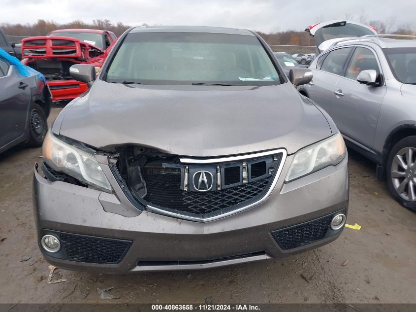 2013 Acura Rdx VIN: 5J8TB3H52DL007112 Lot: 40863658