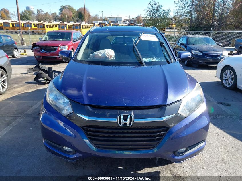 2016 Honda Hr-V Ex-L VIN: 3CZRU6H74GM736621 Lot: 40863661