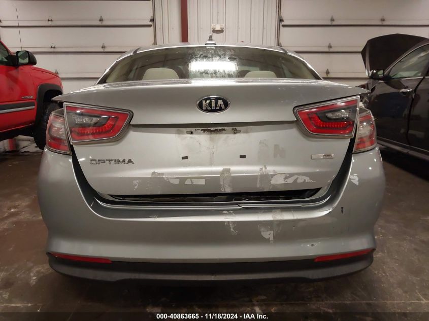 2015 Kia Optima Hybrid VIN: KNAGM4AD3F5084593 Lot: 40863665