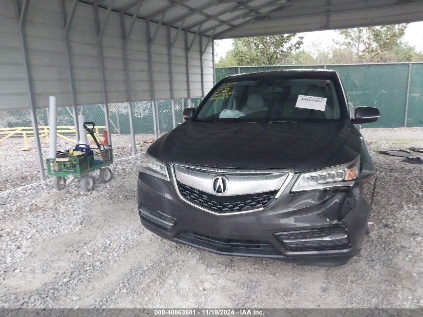 2014 Acura Mdx Technology Package VIN: 5FRYD3H42EB009323 Lot: 40863681