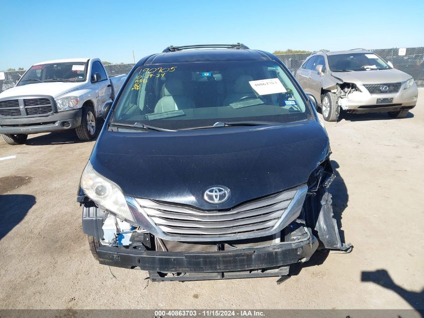 2011 Toyota Sienna Xle V6 VIN: 5TDYK3DC7BS116511 Lot: 40863703