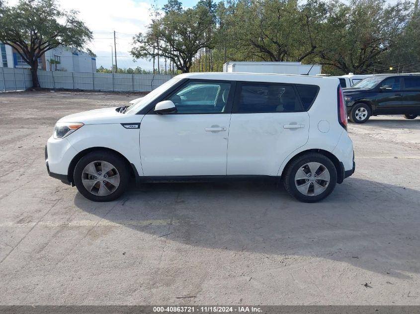 2016 Kia Soul + VIN: KNDJP3A53G7311631 Lot: 40863721