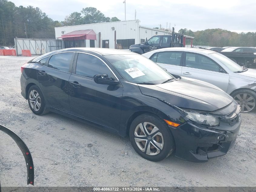 2016 Honda Civic Lx VIN: 19XFC2F56GE043842 Lot: 40863722