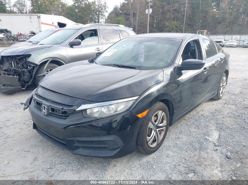 VIN 19XFC2F56GE043842 2016 Honda Civic, LX no.2