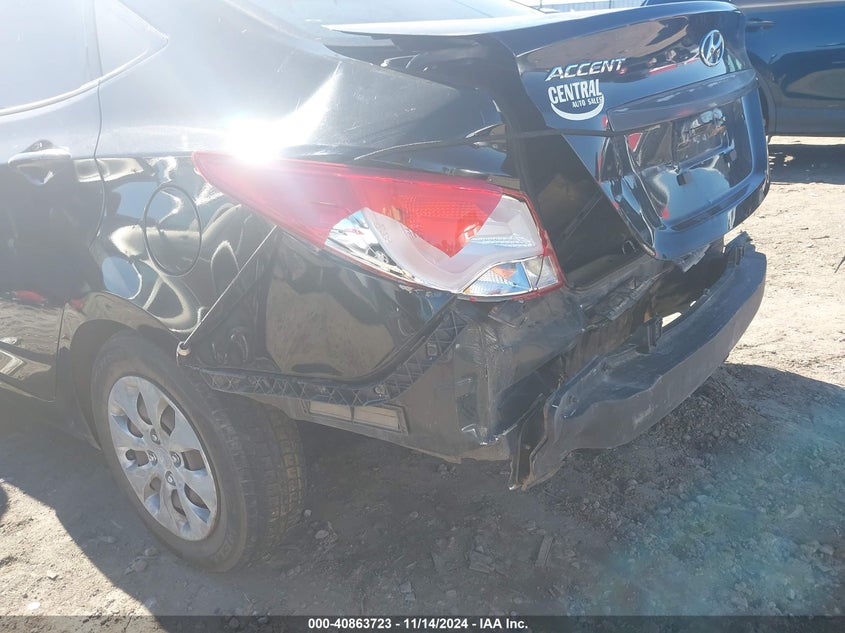 2016 HYUNDAI ACCENT SE - KMHCT4AE7GU123461