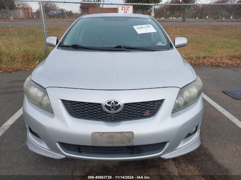 2009 Toyota Corolla S VIN: 1NXBU40E39Z144076 Lot: 40863728