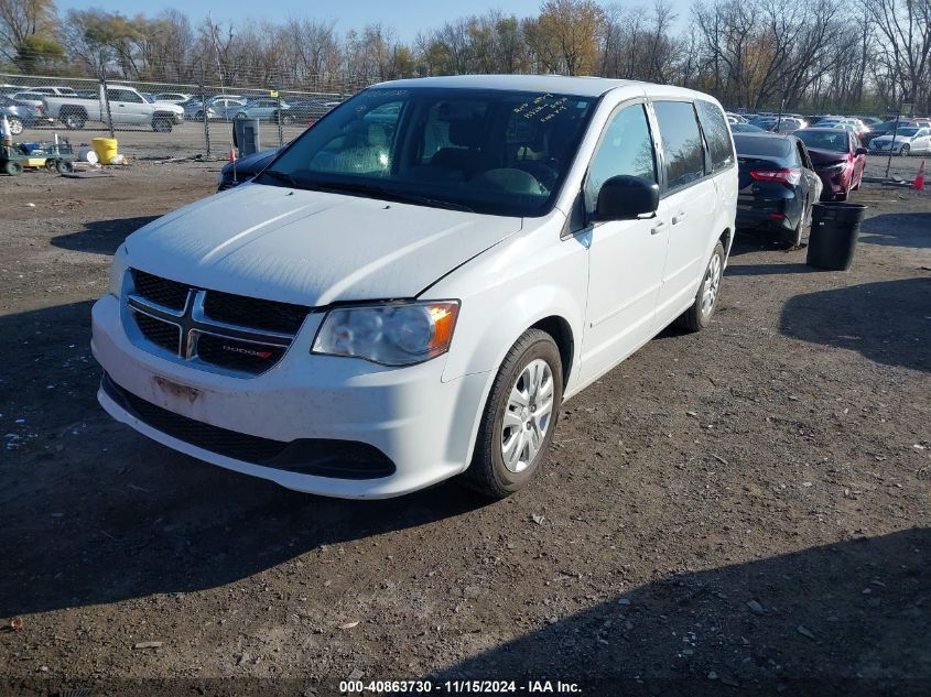 VIN 2C4RDGBG2HR866203 2017 DODGE GRAND CARAVAN no.2