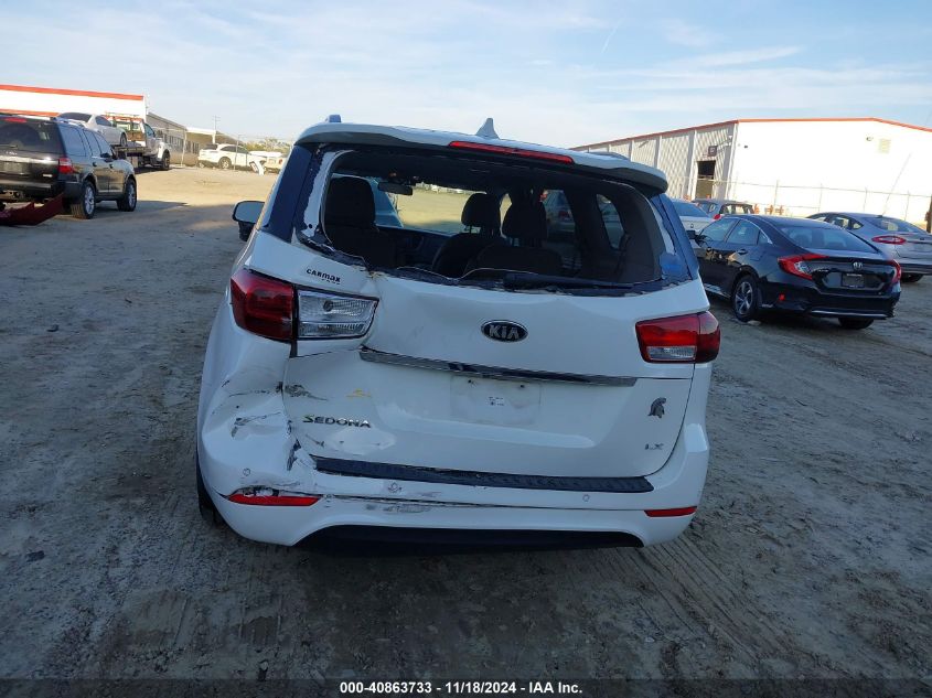 2015 Kia Sedona Lx VIN: KNDMB5C14F6020433 Lot: 40863733