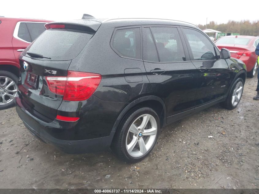 VIN 5UXWX9C38H0W77131 2017 BMW X3, Xdrive28I no.4