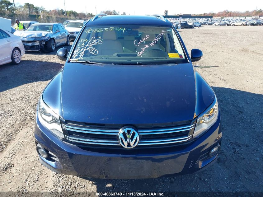 VIN WVGBV7AXXGW520918 2016 Volkswagen Tiguan, SE no.11