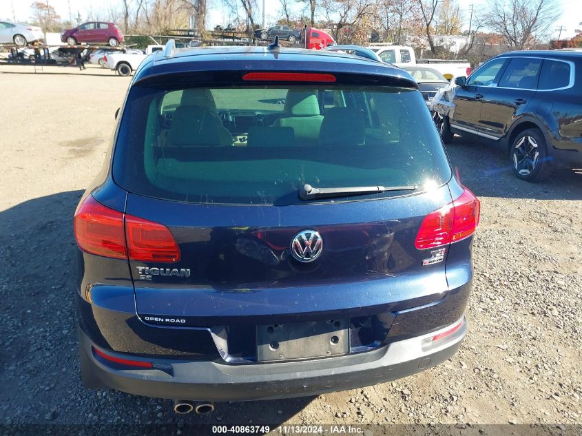 VIN WVGBV7AXXGW520918 2016 Volkswagen Tiguan, SE no.15