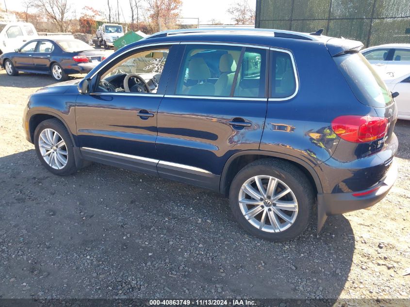 VIN WVGBV7AXXGW520918 2016 Volkswagen Tiguan, SE no.3