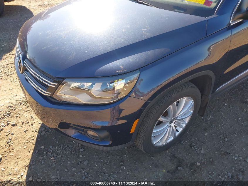 VIN WVGBV7AXXGW520918 2016 Volkswagen Tiguan, SE no.6