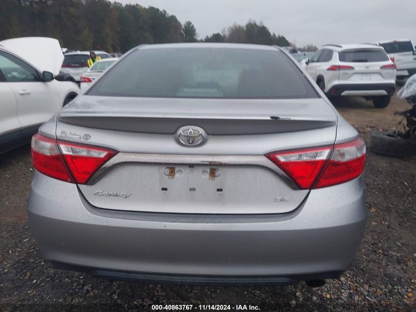 2015 Toyota Camry Se VIN: 4T1BF1FKXFU969260 Lot: 40863767