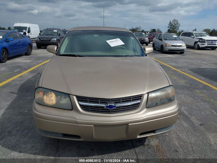 2004 Chevrolet Impala Ls VIN: 2G1WH52K949118034 Lot: 40863812