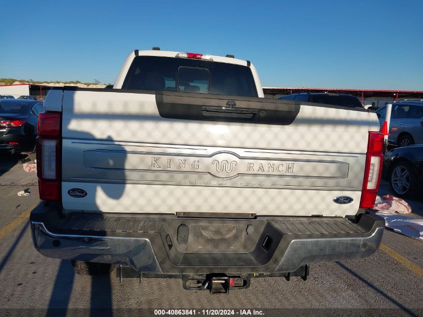 2021 Ford F-250 King Ranch VIN: 1FT8W2BT5MEE06871 Lot: 40863841