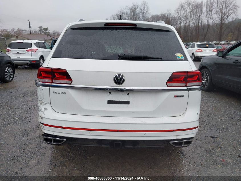 2021 Volkswagen Atlas 3.6L V6 Sel Premium R-Line VIN: 1V2FR2CA3MC556872 Lot: 40863850