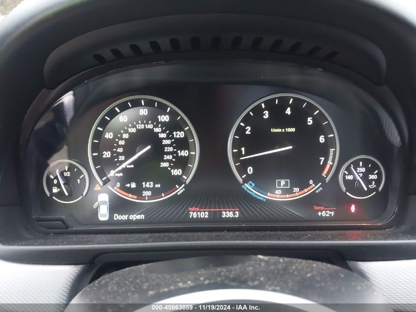 2015 BMW 550I VIN: WBAKN9C52FD961297
